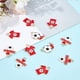 thumbnail image 4 of 1 caja de 30 dijes de fútbol, ​​dijes de balón de fútbol, ​​dijes deportivos esmaltados, dijes para zapatos de juegos de pelota, dijes deportivos que aman el fútbol., 4 of 7