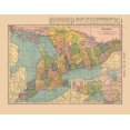 thumbnail image 2 of Hammond 18x15 Gold Ornate Wood Framed with Double Matting Museum Art Print Titled - Ontario Canada - Hammond 1910, 2 of 4