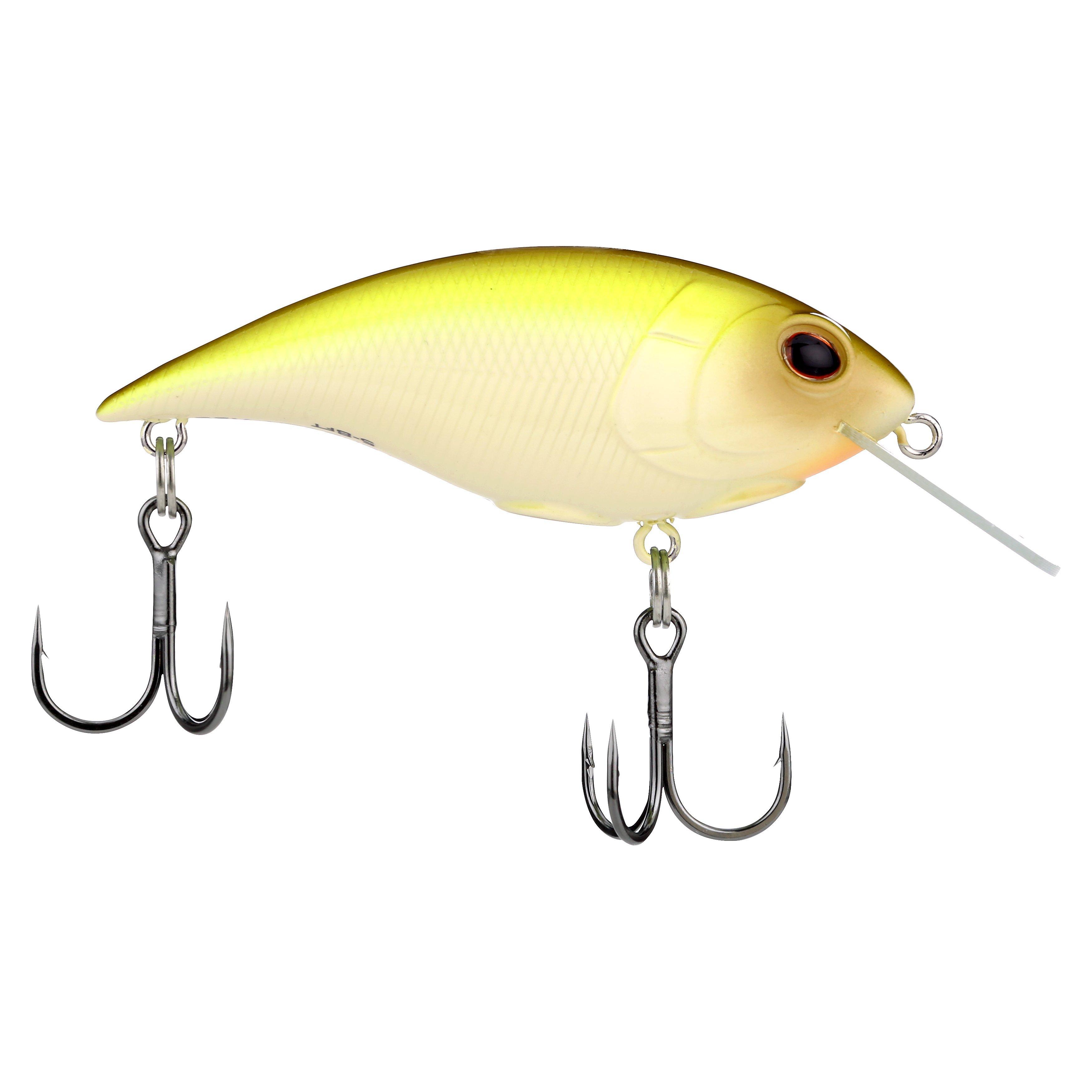 Shallow Money Badger Fishing Crankbait, 2.75 in, Vanilla Chartreuse