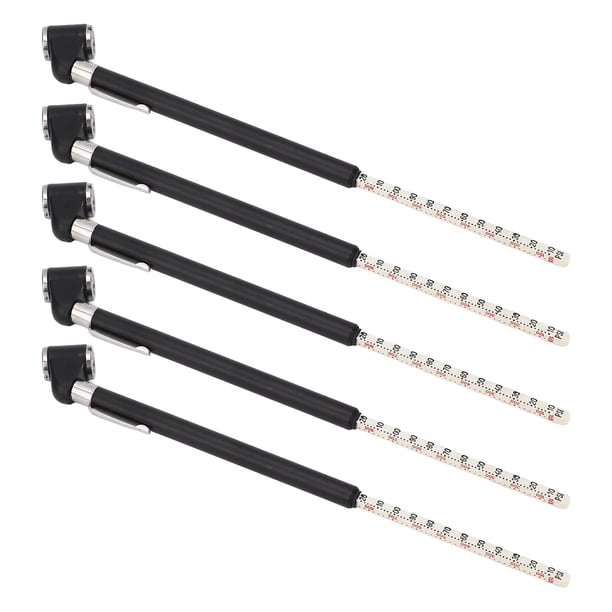 Medidor De Presión De Neumáticos, 5 Mandriles De Doble Cabeza, Medidor De Servicio Automático, 2 Rangos 10-120 PSI Para Reparación