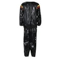 thumbnail image 3 of YOTMKGDO Workout Sets Pvc Fitness Clothes Sports Red Yellow Sweating Sauna Clothes Slimming Suit, Sizes L-4XL, 3 of 6