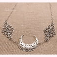 thumbnail image 3 of Doubnine Croissant de Lune Chaîne de Tête Pendentif Gothique Bandeau Rétro Accessoires pour Cheveux Robe de Mariage pour Femmes Mariée Femmes Filles, 3 of 3