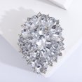 thumbnail image 3 of LYMAYTER Broche Élégante Broche Colorée Creuse pour Femmes - RUS-CYYLt - et Résistante à l'Usure - Légère, 3 of 7