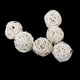 thumbnail image 4 of 12 Piezas de Mimbre Decorativo de Ratán 7 Cm Florero Relleno Ornamento DIY , , 7cm blanco, 4 of 9