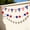 B, variant on Patriotic USA Felt Garland, 86.62 Inch 4th of July Red White Blue Star Banner, Independence Day Decorative Bunting for Home & Party