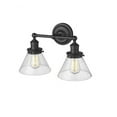 thumbnail image 6 of Eyden 2 - Light Matte Black / Black Wall Sconce, 6 of 7