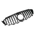 thumbnail image 4 of Grille Frame Trim, Rugged Front Grille Cover Anti Scratch  For Panamericana GT Style Matte Black + Glossy Black, 4 of 8