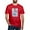 Red, variant on CafePress - G.I. Joe Snake Eyes Parachut Men's Classic T Shirt - Men's Fitted T-Shirt