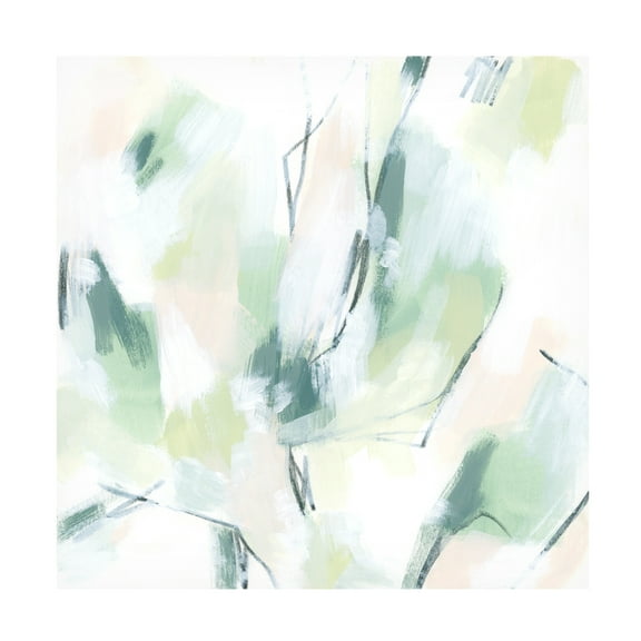 June Erica Vess 'Mint Fissure II' Canvas Art