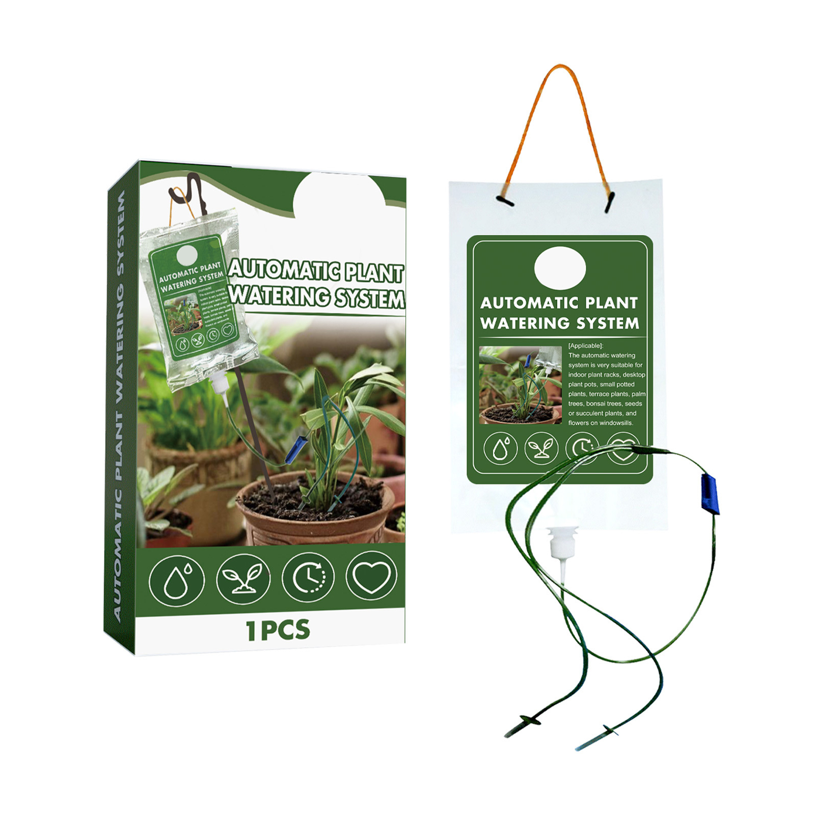 RUNOLIG Plant Waterer,Automatic Watering System,Plant Life Support For