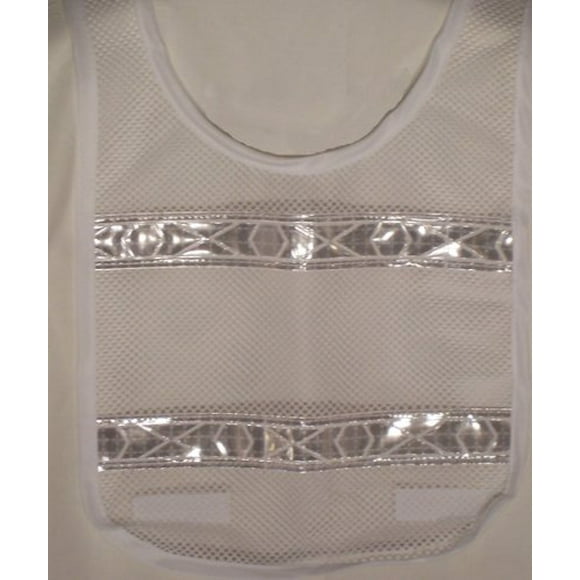 Jogalite White Standard Safety Vest Size Medium