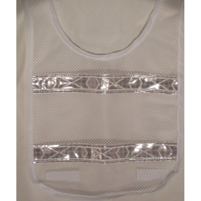 Jogalite White Standard Safety Vest Size Medium