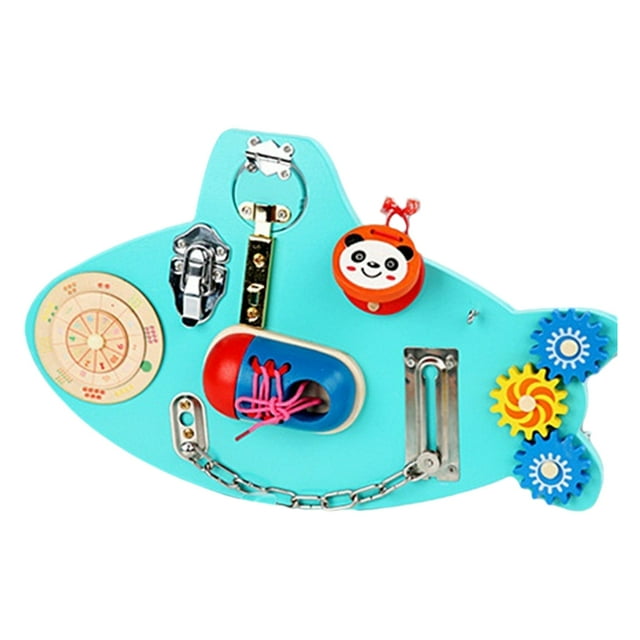 ocupado portátil, juguete educativo , pernos de hebilla de y sensorial de pestillo para viajes en , cupado cupado Yotijar juego de mesa ocupado