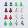 thumbnail image 6 of EOEMY Women'S Acrylic Christmas Tree Earrings Ear Stud Charm Jewelry Xmas Wholesale-#3, 6 of 9