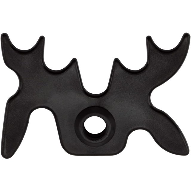 Woeilo Games & Sports Expert Black Plastic Slip-On Bridge PortableHead, Pool Billiard Cue Bridge Head, Billiard Pool Cue Accessories for Pool Table