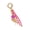 Pickle ball, variant on Sports Enthusiast Keychain Tennis Racket Golf Club Designs Keyring Accessory