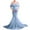 Light Blue, variant on Women Pregnants Maternity Photography Props Short Sleeve Solid Dress