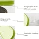 thumbnail image 5 of Caja De Aguacate, Buen Sellado, Fondo Transparente, Práctico Estuche De Almacenamiento De Alimentos De Plástico Minnieouse HA020522-00, 5 of 7