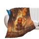 thumbnail image 1 of Manta de franela ultra suave de microfibra antibolitas Charmander para sofá o cama., 1 of 4