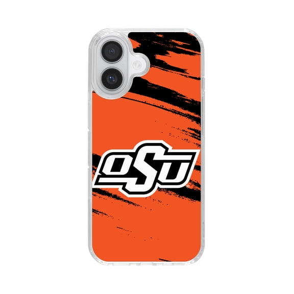Oklahoma State Cowboys HD Phone Case Compatible with MagSafe Apple iPhone 17 (Paint) by Affinity Bands