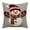 C, variant on Christmas Theme Pattern Throw Pillows Cover, Soft Stuffed Christmas Pillowcase for Couch, for Christmas Party Outdoor Home Cushion Decorations(18*18in)(Excluding pillow inserts)