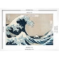 thumbnail image 3 of The Great Wave Off Kanagawa, from the Series 36 Views of Mt Fuji Fugaku Sanjuokkei, Scenic Framed Art Print Wall Art by Katsushika Hokusai Sold by Art.Com, 3 of 6