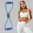 thumbnail image 4 of Unique Bargains 1 Pc Durable 8-Shaped Yoga Stretch Band for Stretching 14.17"x3.74" Blue, 4 of 4