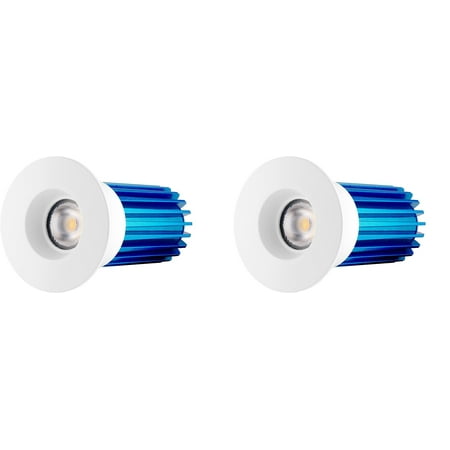 

Rayhil Sonic 14W 2.5 Round Recessed LED Downlight with Junction Box 3000K Warm White - 2 Pack