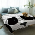 thumbnail image 2 of Yibo Watercolor Pumpkin Blanket Flannel Soft and Comfortable Anti-static Bed Sofa Blanket, 2 of 7
