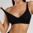 thumbnail image 4 of ZyeKqe Seamless Bra for Women Deep V Neck Wirefree Everyday Bra Adjustable Strap Comfort Sleep Bra, 4 of 4