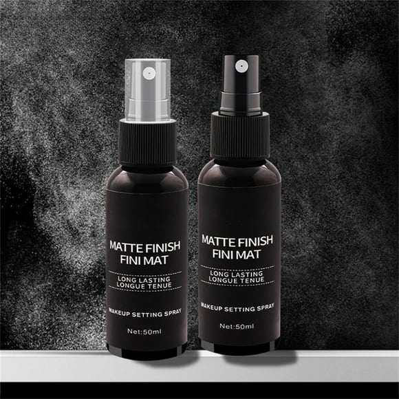 Set Makeup Spray 50ml Travel Size Hydrating Setting Mist for Long Lasting Clear Finish