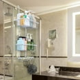 Over the Door Shower Caddy, 3 Tier Hanging Shower Organizer Shelf