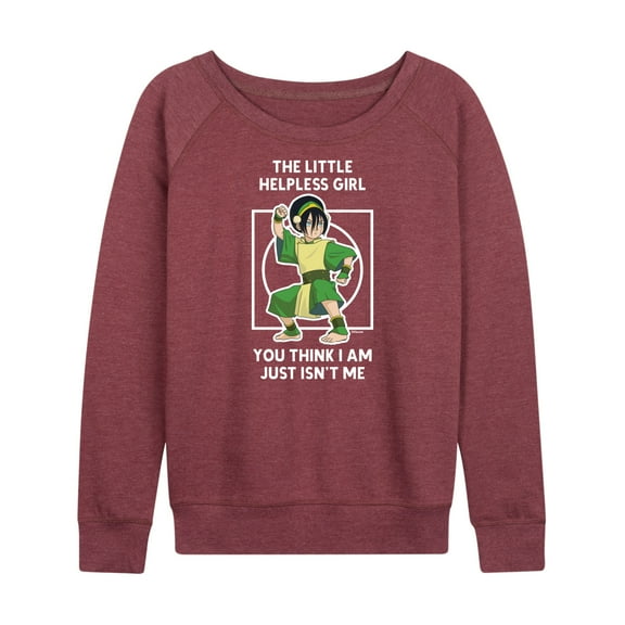 Avatar - The Last Airbender - Toph - Women's Lightweight French Terry Long Sleeve Shirt
