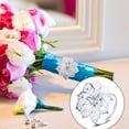 thumbnail image 4 of Anillos de servilleta Laklulu, para bodas, cumpleaños, banquetes, cenas navideñas, fiestas, Acción de Gracias, recepción, decoración de mesa, recuerdo, 4 of 5