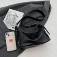 thumbnail image 4 of Bolso bandolera para mujer Bolso de mano de PU de diseñador de lujo para viajes de oficina (negro) Likrtyny Para Estrenar, 4 of 9