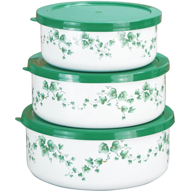 Corelle Coordinates 6Piece Enamel on Steel Bowl Set, Callaway