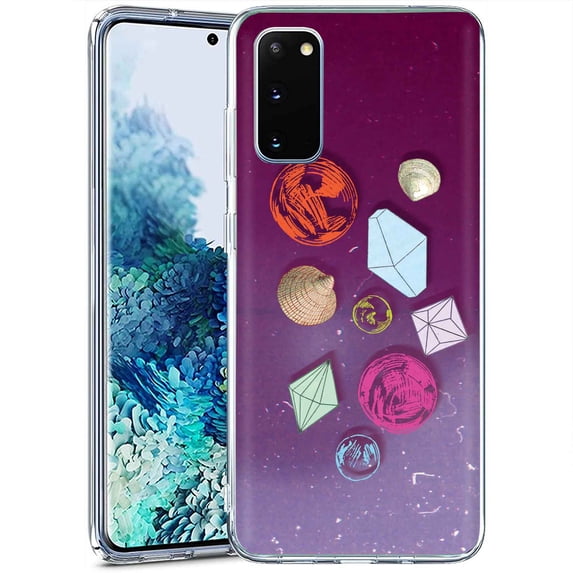 TalkingCase Slim Phone Case Compatible for Samsung Galaxy S20 FE 4G/5G,(Not S20),crystle Print,Lightweight,Flexible,Soft, USA