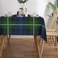 thumbnail image 3 of Rectangle Table Cloth, Forbes Scottish Plaid Printed Tartan Resistant Washable Tablecloth Decorative Table Cover for Dining, Indoor and Outdoor, 3 of 6
