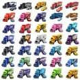 thumbnail image 2 of Disney Pixar Cars Lightning Mcqueen Mack Uncle Truck Black Storm Jackson Cruz Set Metal Diecast Modelo de juguete para niños regalo de Navidad, 2 of 5