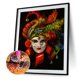 thumbnail image 1 of Cuadros Decorativos 5D DIY diamante pintura máscara mujer completo cuadrado taladro mosaico imagen Kit arte Sywqhk Nuevos Originales, 1 of 1