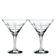 thumbnail image 3 of Orrefors Street Martini Glass Set of 2 7oz each Cocktail Martinis Cosmopolitan Drinks Barware, 3 of 4