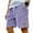 Purple_13#64, variant on Hearthz Mens Corduroy Shorts Drawstring Elastic Waist Lightweight Casual Summer Beach Mens Big and Tall Shorts with Pocket Navy ,L
