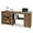Natural, variant on DORTALA Folding Sewing Table, Large Size Craft Cart w/Storage Shelves and Lockable Casters, Rolling Craft Station Sewing Table for Apartment Home, Portable Storage Cabinet for Small Space, Natural