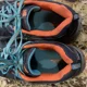 thumbnail image 4 of New Balance All Terrain Mens MT410CV5 Running Hiking Shoes Blue Gray Sz 8 D, 4 of 6