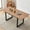 Brown, variant on Lecut Oval Extendable Dining Room Table for 4-8 People, Extendable from 40" to 71", Modern Wooden Dining Table with MDF Tabletop and Metal Frame, Oval Kitchen Table for Home, Office,Oval White