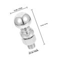 thumbnail image 2 of Minkissy 1Set Galvanized Trailer Connector Replacement Tow Ball for Towing, 2 of 8