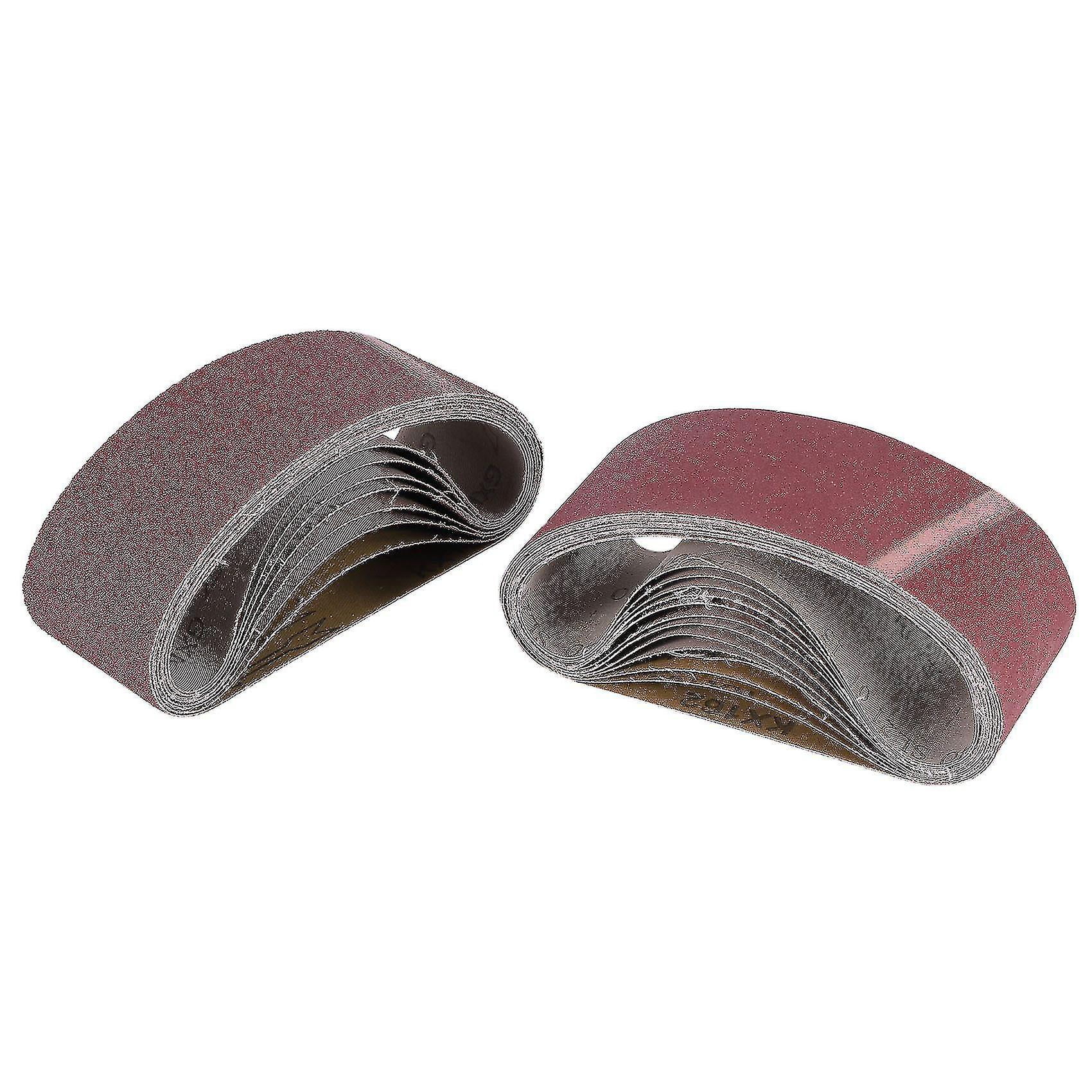 Belt Sander 12pcs 75 X 457mm Sanding Belt Sanding Belts Belt Sander Paper 2 Each Of 60 80 120 150 240 400 Grits Walmart