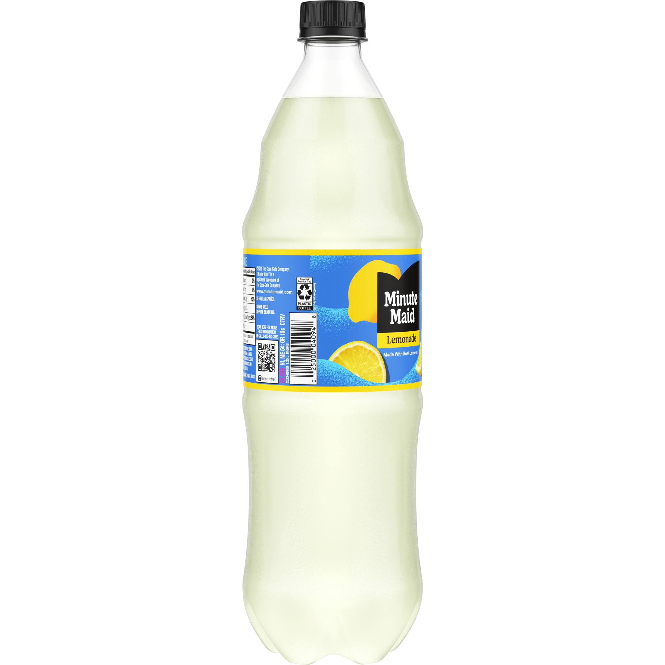 Minute Maid Lemonade Made w/ Real Lemons, 1.25 Liters