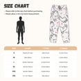 thumbnail image 3 of Bingfone Alpacas and Hearts Pattern Pajamas for Women,Pajama Pants with Pockets-3X-Large, 3 of 6