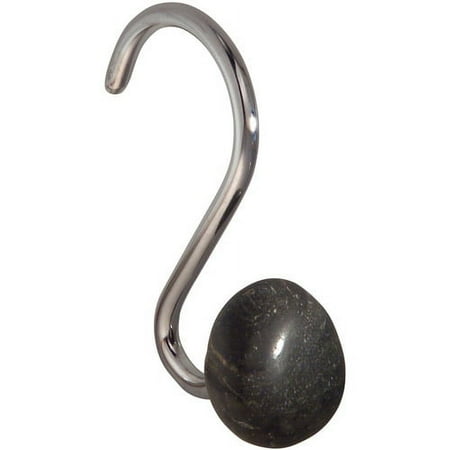 Interdesign Pebblz Shower Hooks, 12pc